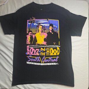 Boyz n the hood south central increase the peace T-shirt- M -Vintage 90s Black